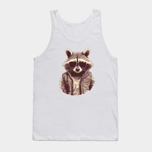 Racoon is a Street Cat – Support Your Local Street Cats Tank Top